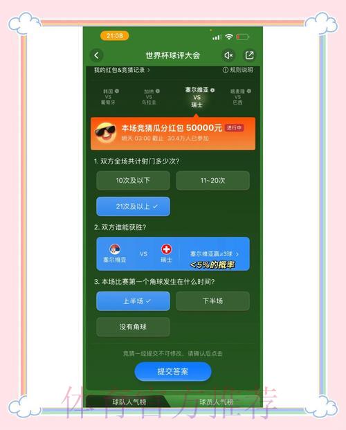世界杯竞猜平台:火热预测社区邀您共同参与 世界杯竞猜平台:火热预测社区邀您共同参与